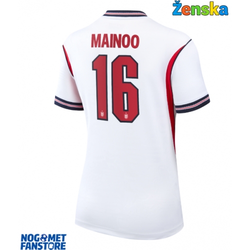 Engleska Kobbie Mainoo #16 Domaci Dres za Ženska SP 2026 Kratak Rukav